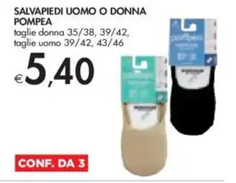 Bennet SALVAPIEDI UOMO O DONNA POMPEA taglie donna 35/38, 39/42, taglie uomo 39/42, 43/46 offerta