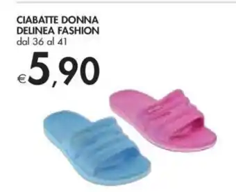 CIABATTE DONNA DELINEA FASHION dal 36 al 41