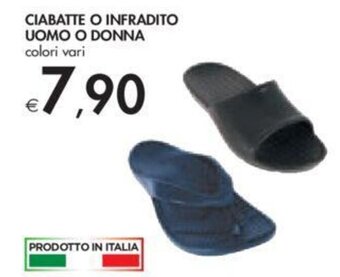 CIABATTE O INFRADITO UOMO O DONNA colori vari