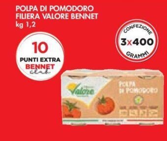 Bennet POLPA DI POMODORO FILIERA VALORE BENNET kg 1,2 offerta