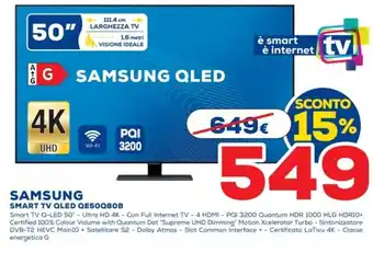 SAMSUNG SMART TV QLED QE50080B