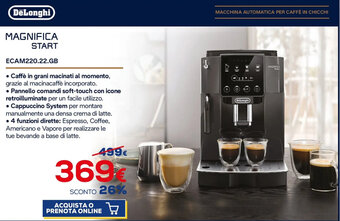 DeLonghi MAGNIFICA START ECAM220.22.GB