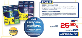 Euronics ORAL-B EB50-9 CROSSACTION offerta