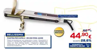 BELLISSIMA PIASTRA PER CAPELLI - B9 400 (MOD. 11249)