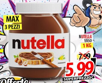 Il Genio Supermercato NUTELLA VASO 1 KG offerta