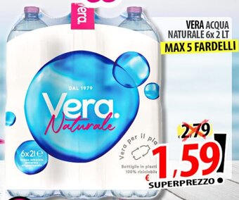 VERA ACQUA NATURALE 6x 2 LT