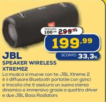 JBL SPEAKER WIRELESS XTREME2