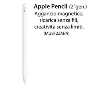 Apple Pencil (2°gen.)