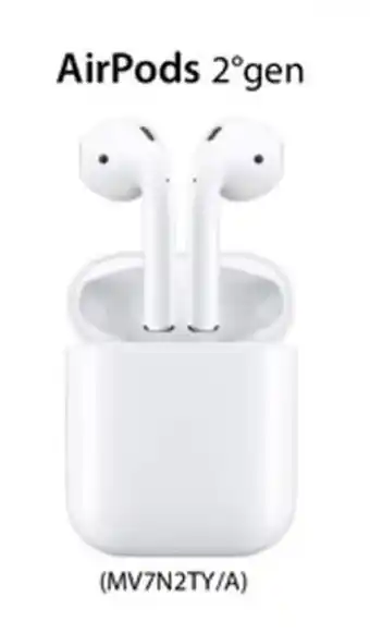Euronics AirPods 2ºgen offerta