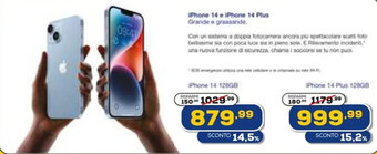 Euronics iPhone 14 128GB offerta