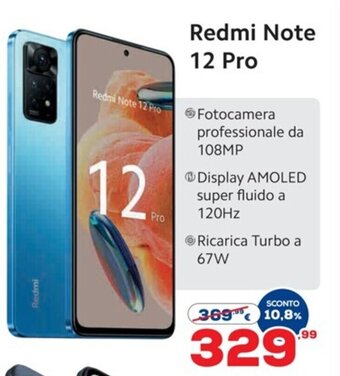 Euronics Redmi Note 12 Pro offerta