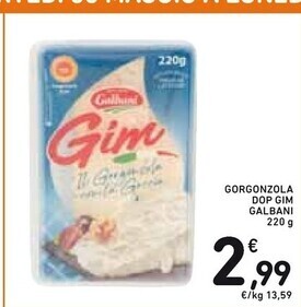 Spazio Conad Galbani gorgonzola dop gim offerta