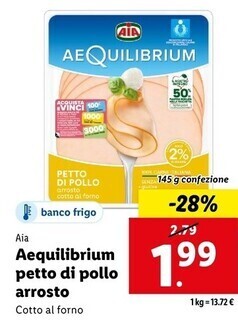 Aia aequilibrium petto di pollo arrosto