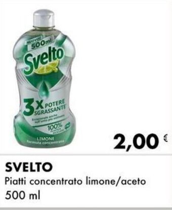 Iper Tosano SVELTO Piatti concentrato limone/aceto 500 ml offerta