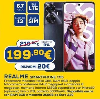 REALME SMARTPHONE C55