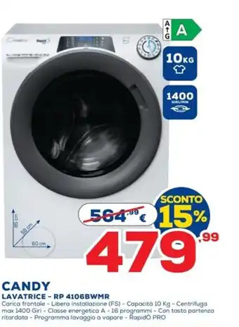 CANDY LAVATRICE - RP 4106BWMR