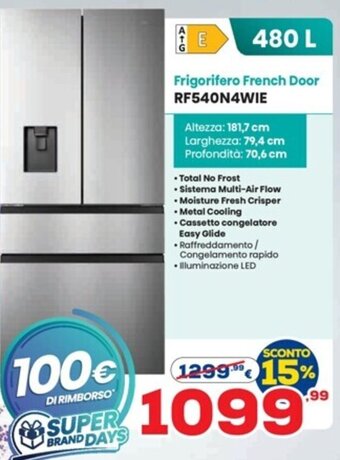 Frigorifero French Door RF540N4WIE