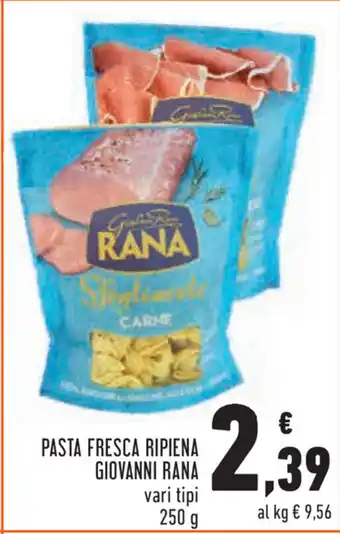 Conad Giovanni Rana Pasta Fresca Ripiena 250g offerta