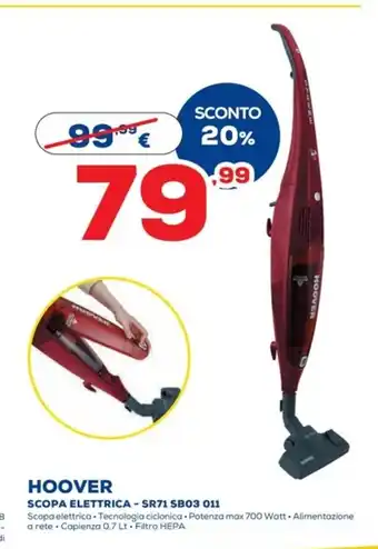 SAMSUNG HOOVER SCOPA ELETTRICA - SR71 SB03 011