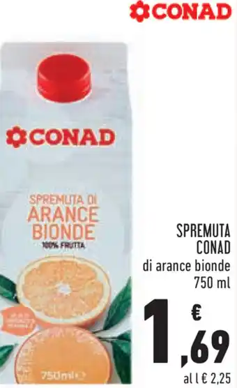Conad Conad Spremuta 750ml offerta