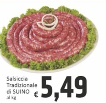 Salsiccia Tradizionale di SUINO al kg