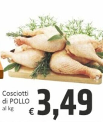 Paghi Poco Cosciotti di POLLO al kg offerta