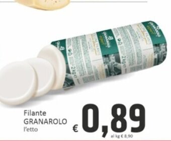 Paghi Poco Filante GRANAROLO l'etto offerta