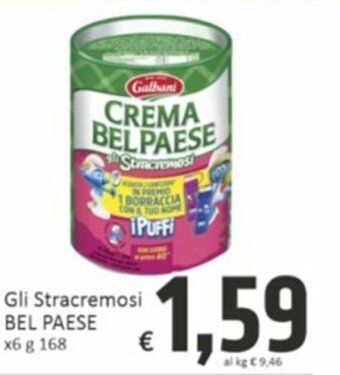 Gli Stracremosi BEL PAESE x6 g 168