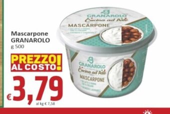 Paghi Poco Mascarpone GRANAROLO g 500 offerta