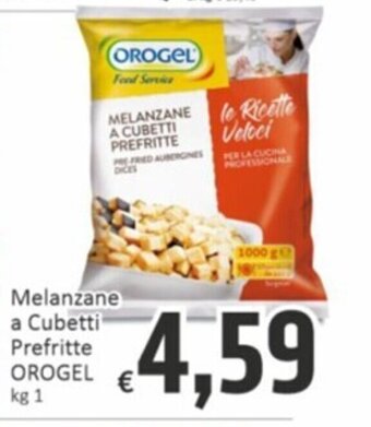 Melanzane a Cubetti Prefritte OROGEL kg 1