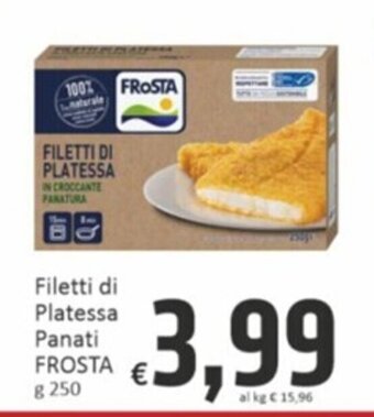 Filetti di Platessa Panati FROSTA g 250