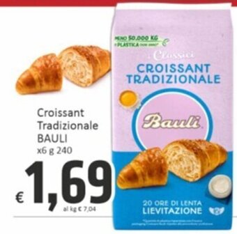 Croissant Tradizionale BAULI x6 g 240