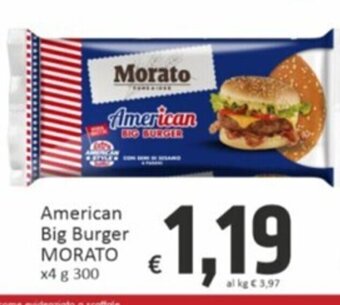 American Big Burger MORATO x4 g 300