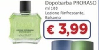Dopobarba PRORASO ml 100 Lozione Rinfrescante, Balsamo