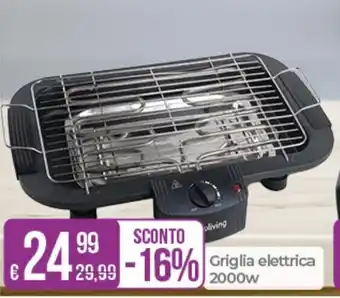 Griglia Elettrica 2000w
