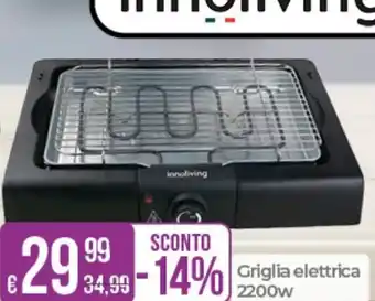 Griglia elettrica 2200w