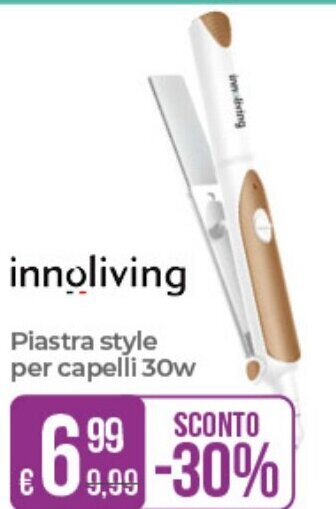 innoliving Piastra style per capelli 30w