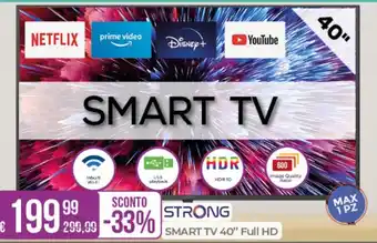 STRONG SMART TV 40" Full HD