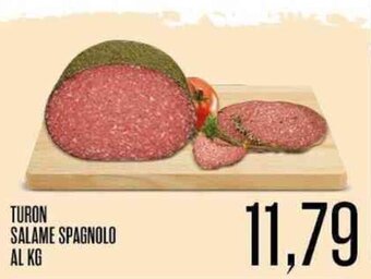 Supermercati Pasquale Prisco TURON SALAME SPAGNOLO offerta