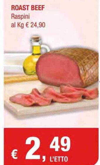 ROAST BEEF Raspini