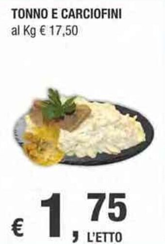 Crai TONNO E CARCIOFINI offerta