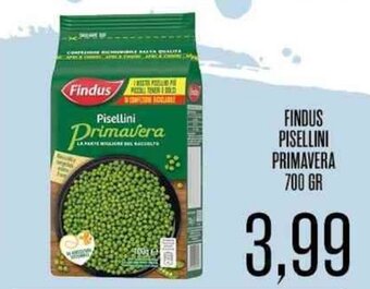 FINDUS PISELLINI PRIMAVERA 700 GR