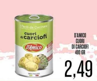 D'AMICO CUORI DI CARCIOFI 400 GR