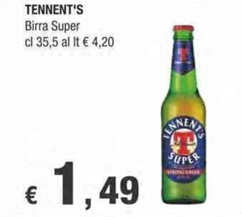 TENNENT'S Birra Super cl 35,5