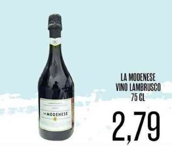 LA MODENESE VINO LAMBRUSCO 75 CL