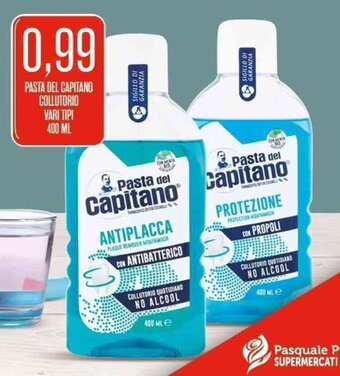 PASTA DEL CAPITANO COLLUTORIO VARI TIPI 400 ML