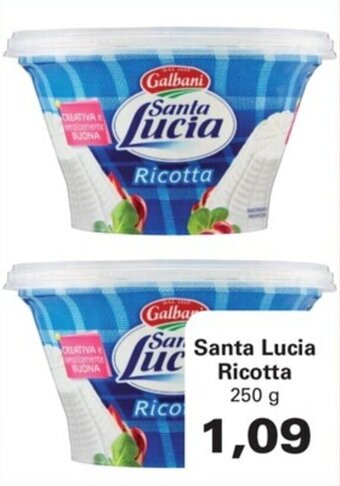 Alvama Santa Lucia Ricotta 250 g offerta