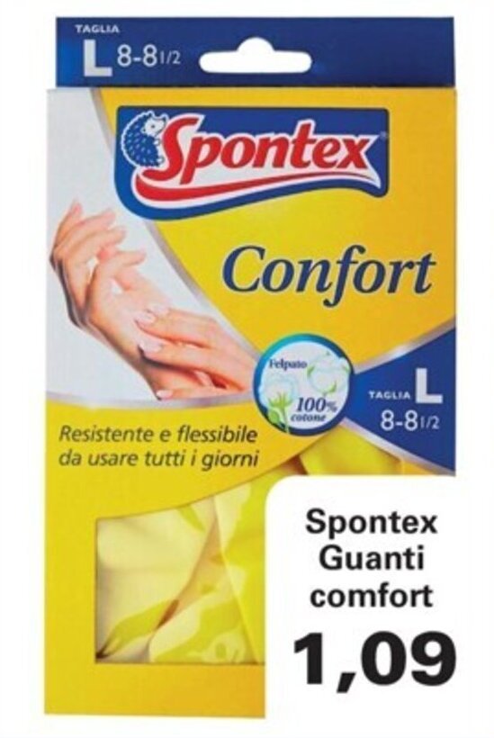 Alvama Spontex Guanti comfort offerta