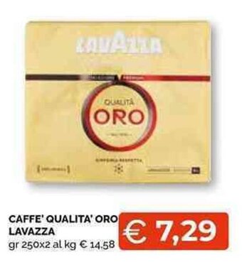 Mercatò Local CAFFE' QUALITA' ORO LAVAZZA gr 250x2 offerta