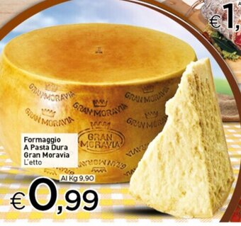 Crai Formaggio A Pasta Dura Gran Moravia L'etto offerta
